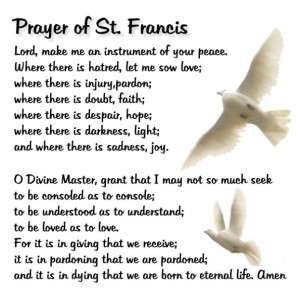 Prayer of St. Francis for Bo Jangles