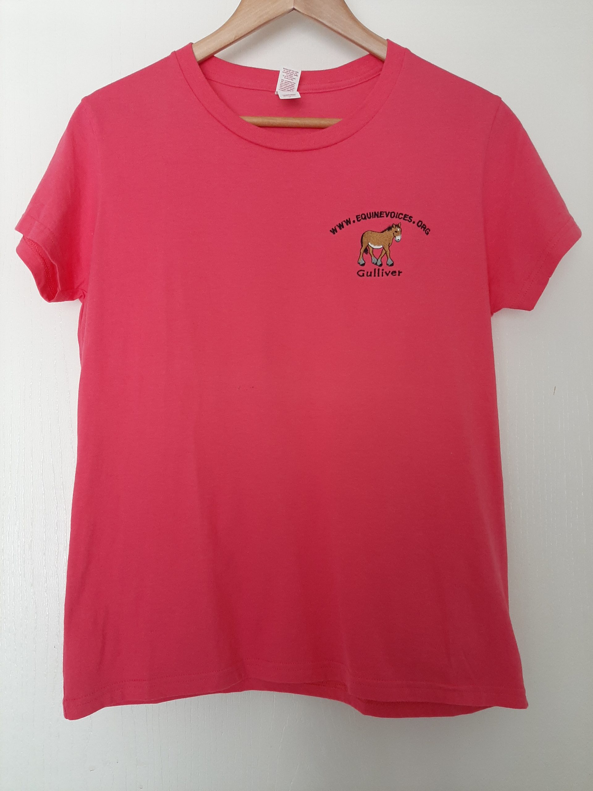 Woman's Gulliver Logo T-Shirt - Equine Voices Rescue & Sanctuary